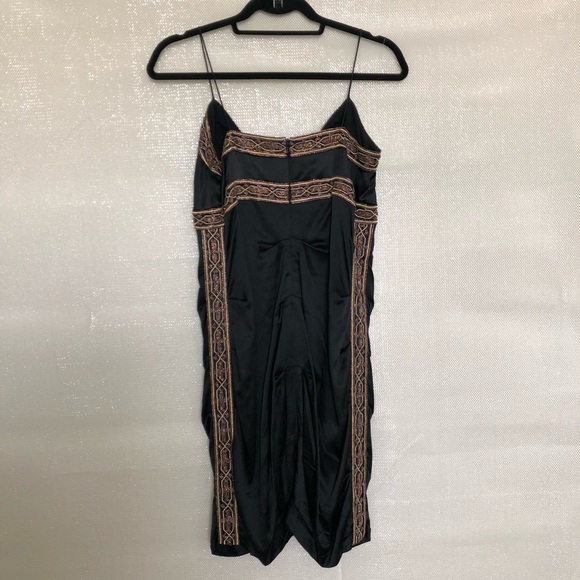 Nicole Miller Little Black Dress LBD Free Shipping - Picture 2 of 5